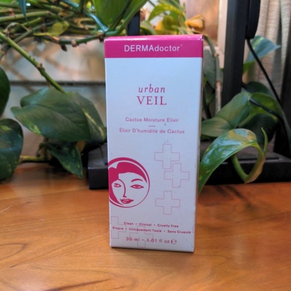 NIB Dermadoctor Urban Veil Cactus Moisture Elixir - Picture 3 of 6